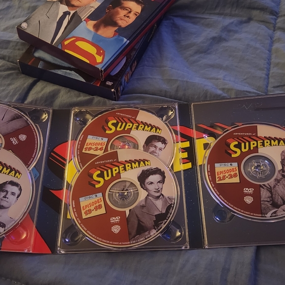REDUCED!! 6 full seasons of The Adventures of Superman. - Picture 3 of 12